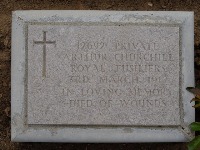 Struma Military Cemetery - Churchill, Arthur